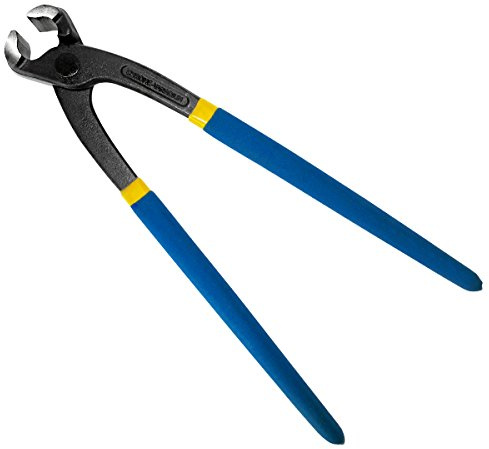 S&R Kneifzange 280 mm Chrom-Vanadium Stahl, beschichtete Griffe, Monierzange Flechterzange, Beisszange Drahtzange Schneidzange 280 mm