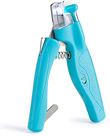 Haustier Nagelknipser mit LED-Licht, hunde krallenschere Krallenschneider | Nagelfeile Krallenpflege für Mittlere & Kleine Hunde und Katzen, Professionelle Nagelschneider Scharfe Klinge Sicheres