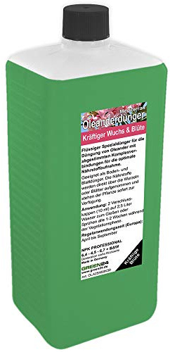 Oleanderdünger flüssig XL 1 Liter NPK Voll-Dünger für Nerium Oleander
