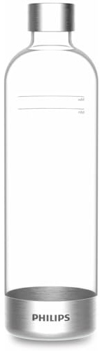 Philips Water Soda Maker Kabinenflasche transparent 1 L kompatibel mit Philips Soda-Maschinen