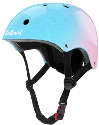 Besttravel Kinder Helm, Kleinkind Helm Einstellbare Kleinkind Fahrrad Helm Alter 3-8 Jahre alt Jungen Mädchen Multi-Sport Sicherheit