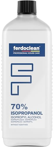 1000ml Isopropanol 70% Lösungsmittel Isopropylalkohol 70 Reiniger für Haushalt | Nagelcleaner | Lackreiniger | IPA 1L 2-Propanol | Fettentferner