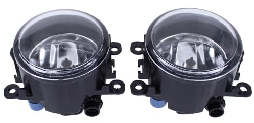 HouYeen Nebelscheinwerfer für Ford Fiesta MK5/6, C-Max MK2, Transit MK6/7, Focus MK3, Tourneo, Nissan Navara, Note, Porsche Cayenne, Macan, Dacia Duster, Logan