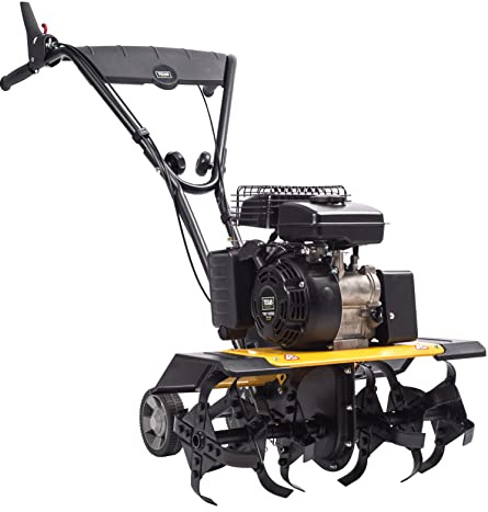 TEXAS 90061154 Lilli 365 TG Motorhacke Gartenfräse (Benzinantrieb, 40 - 60 cm Arbeitsbreite 26 cm Arbeitstiefe, 1400 W, Rückwärtsgang, Seilzugstarter)