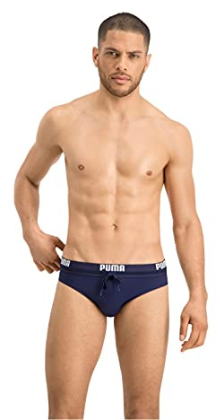 PUMA Herren Brief Badebekleidung, Navy, L EU