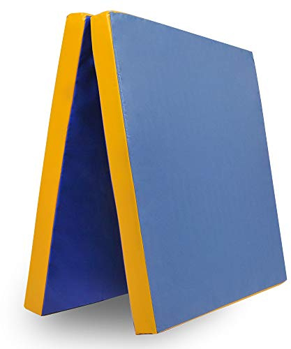 Grevinga Klappbare Turnmatte RG 35 – 200 x 100 x 8 cm - Made in Germany - Faltbare Gymnastikmatte für Fitness, Sport und Gymnastik, Rutschfest und Platzsparend, Weichbodenmatte