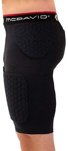McDavid Unisex Thudd Schutzhose, Schwarz (Black/737), L EU