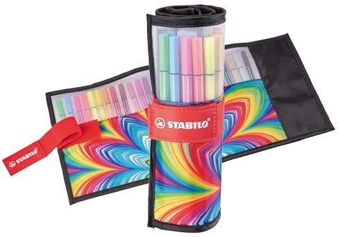 STABILO - Premium-Filzstift - Pen 68 - ARTY - 25er Rollerset