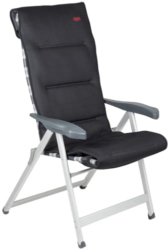 Crespo - Stuhlauflage 55 - Air-Deluxe - Schwarz - 128x53cm