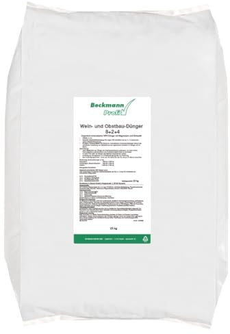 BECKMANN Weindünger Obstdünger 25 kg Weinbau Obstbau Profidünger