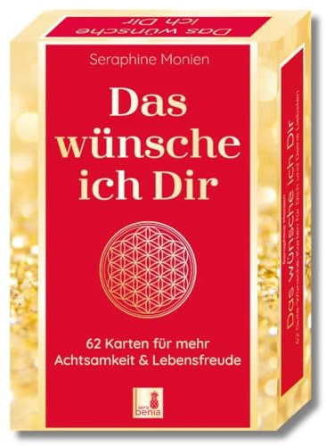 Das wünsche ich Dir | 62 Achtsamkeitskarten | Lebensweisheiten, Coaching & Empowerment | schöne Geschenkidee