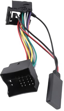 KIMISS Fahrzeugelektronik Zubehör Bluetooth Aux Adapter 59,1 Zoll Bluetooth 5.0 Aux Kabel Audio Adapter mit Mikrofon Passend für E60 E63 E64 E65 E66 E87 in Audiovisuellen Geräten Im Auto