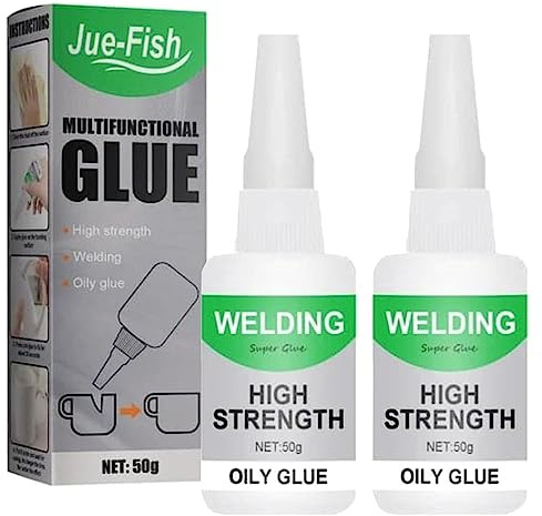 Sekundenkleber Gel, Superkleber Glue Wasserfest, Kunststoff Extra Stark, Schweißkleber, Starker Universalkleber für Metall, Kunststoff, Holz, Reparaturkleber für Haushalt, Auto & Acrylglas (2)