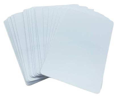 UID-Blankokarte, wiederbeschreibbare Karte, 20 UID-Smartcards, 13,56 MHz austauschbare IC-PVC-Blankokarte, geeignet für M1 Mi-Fare-Zugangskontrolle (20)