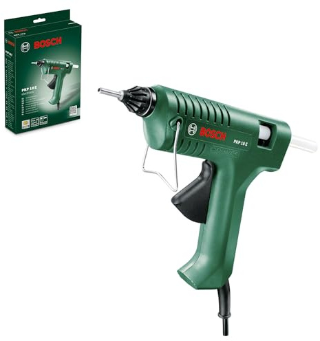 Bosch Klebepistole PKP 18 E (1x extralange Düse, Schmelzkleber, 240 Volt)