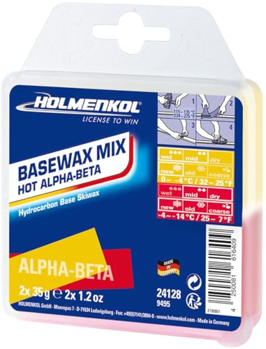 Holmenkol Worldcup Mix hot Yellow-red 2X 35g