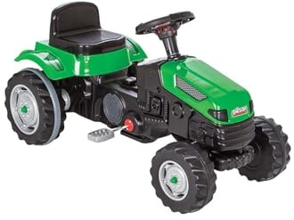 Cangaroo Pilsan Traktor zum Treten für Kinder, grün 07314