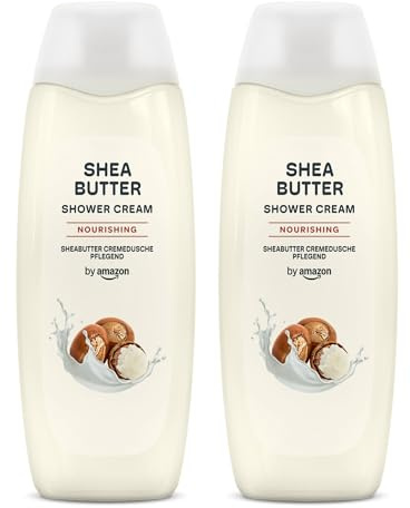 by Amazon Duschcreme Sheabutter, 2 x 500 ml