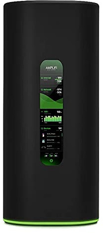 Ubiquiti AmpliFi Alien AFI-ALN-R WiFi 6 Dual-Band Router Schwarz/Grün