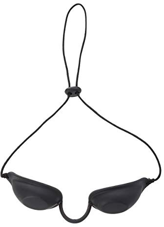 HEALLILY Augenschutz Schutzbrille Schutzbrille für LED-Lichttherapie IPL Haarentfernung UV-Schutz (schwarz)
