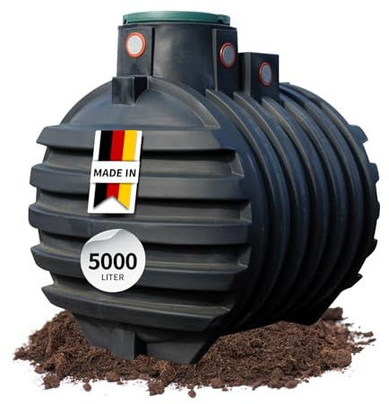 4rain MONO Erdtank 5000 Liter inkl. Tankabdeckung