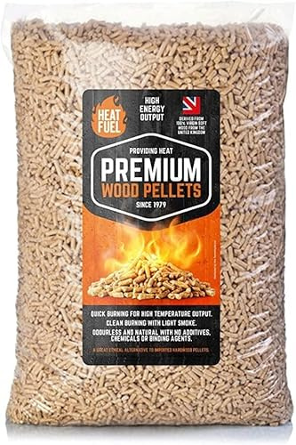 10 kg Premium Heizung Brennstoff Biomasse Ofen Naturholzpellets Chemische, freie und geruchsfreie Holzpellets 6mm
