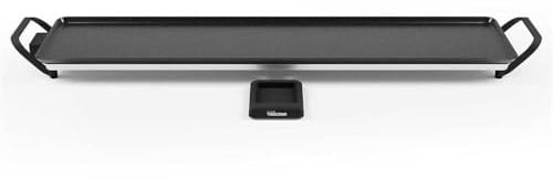 Tristar Tischgrill slim XXL - extra großen Backfläche von 100 x 22 cm - Einstellbarer Thermostat - Antihaftbeschichtung - Herausnehmbare Fettauffangschale - Leicht zu reinigen - BP-2669
