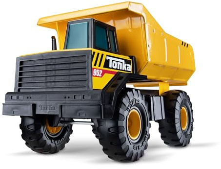 Steel Classics Riesen-Muldenkipper, Tonka, Konstruktionsspielzeug, Spielzeugfahrzeug für kreatives Spielen, großer Muldenkipper, Geschenk für Jungen und Mädchen, für Kinder ab 3 Jahren