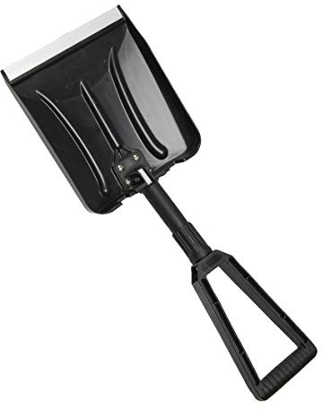 Schneeschaufel klappbar ABS schwarz