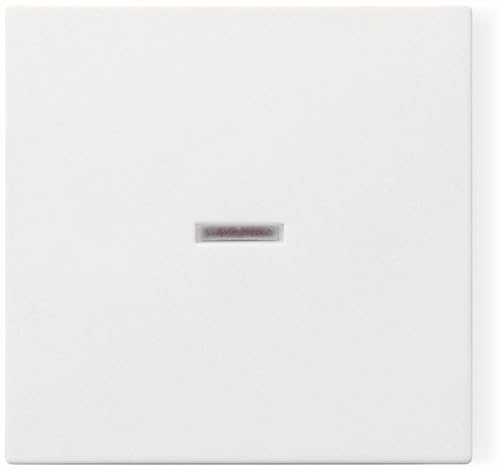 GIRA Abdeckung Kontrollschalter System 55, Standard 55, E2, Event, Event Klar, Event Opak, Esprit, Sauber-Weiß (glänzend)