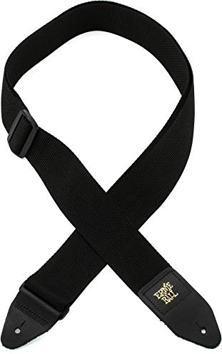 Ernie Ball Gitarrengurt aus Polypropylen, schwarz