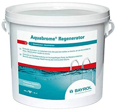 Bromregenerator verbraucht 5 kg - aquabrome regenerator