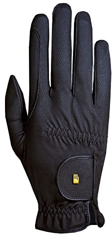 Roeckl Sports Reithandschuh ROECK-Grip, 7 Farben, Größe 6-11 | Roeck-Grip® Synthetiksuede | atmungsaktiv & elastisch | griffig & feinfühlig | Touchscreen