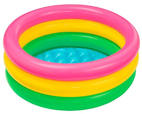 Intex Aufblasbares Planschbecken mit 3 Ringen 61 x 22 cm