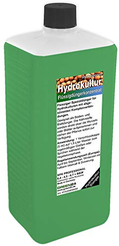 GREEN24 Hydrokultur Dünger XL 1 Liter Hydroponic düngen Flüssigdünger NPK