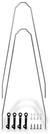 SKS GERMANY Velo Strebenset Standard für Velo 65 Mountain Set (optionale Strebenbefestigung für SKS-Velo Schutzblech), Silber