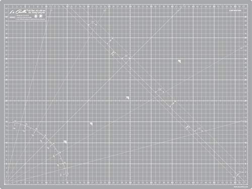 La Canilla Schneidematte A2 Selbstheilend (60x45 cm - 24x18) Cutting Mat Schneideunterlage für Basteln, Nähen, Patchwork | Schneidunterlage Arbeitsunterlage Markiert in Zentimetern und Zoll