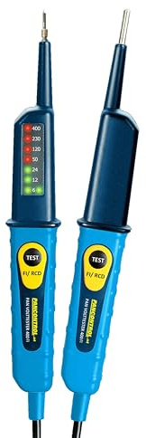 Pancontrol PAN Volttester 400FI | Spannungsprüfer mit LED-Anzeige 6-400V AC/DC + 30mA FI-Test