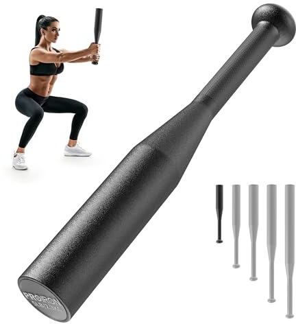 PROIRON Indian Club-Bell | Schwung-Keule für effektives Ganzkörper-Workout | In 5 verschiedenen Gewichtsvarianten erhältlich: 5-26lb | Stahl