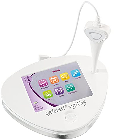 cyclotest myWay Zykluscomputer mit integr. Basalthermometer Kinderwunsch oder hormonfreie Verhütung nach NFP