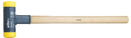 Wiha Schonhammer rückschlagfrei mit Hickory-Holzstiel (02092) 25 mm