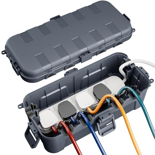 RESTMO Medium IP54 Kabelbox wasserdicht, Wetterfeste Kabelbox outdoor
