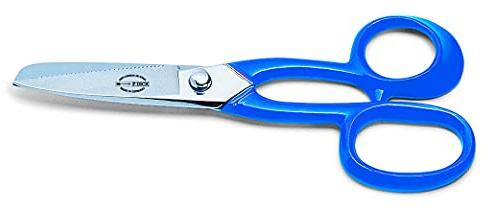 F. DICK Flossenschere 20 cm (zum Zerteilen von flachem Fisch/Durchschneiden von Fischflossen, Scherenblätter vernickelt) 90081202