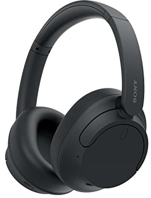 Sony WH-CH720N Kabelloser Bluetooth-Kopfhörer mit Noise Cancelling - bis zu 35 Stunden Akkulaufzeit und Schnellladefunktion - Schwarz