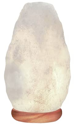 Punjab Pakistan Salzlampe 2-3 kg Weiß – Isothermische Lampe – Magic Salt® Lightning For Soul Soul
