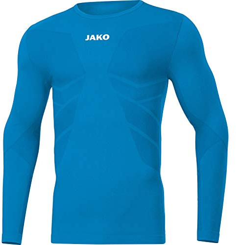 JAKO Funktionsshirt Unisex Longsleeve Comfort 2.0 I Bequeme Sportunterwäsche I Seamless & Bodyfit I Laufshirt Unisex langarm mit weichem Griff