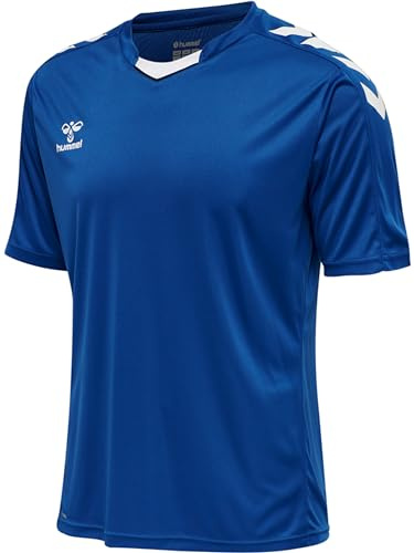 hummel Herren Hmlcore Xk Poly Jersey S/S T Shirt, Blau, XXL EU