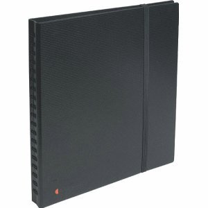 Exacompta Visitenkartenbuch Exacard 250x265x28mm bis 320 Karten schwarz