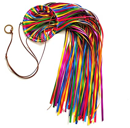EONBES Windsack-Streamer aus Satinband, Außendekoration für Ihre Terrasse, Garten, Hof, Anlegestelle und Camper, 104 cm, WS41-01