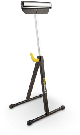 POWERPLUS Rollenbock POWX0700T- Rollenständer höhenverstellbar Rollbock Klappbock Arbeitsbock Unterstellbock Montagebock klappbar